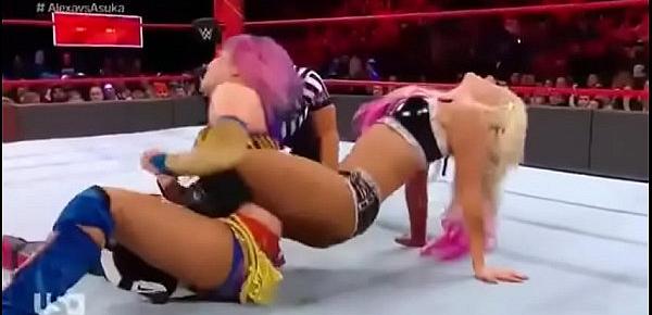  Alexa Bliss vs Asuka part 2